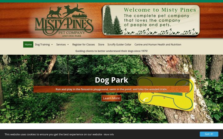 Screenshot of dog-boarding-pittsburgh.com