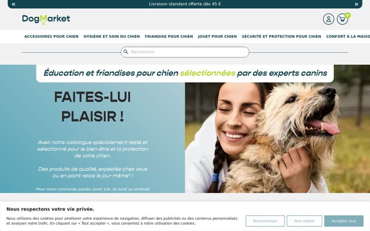 Screenshot of dog-market.fr