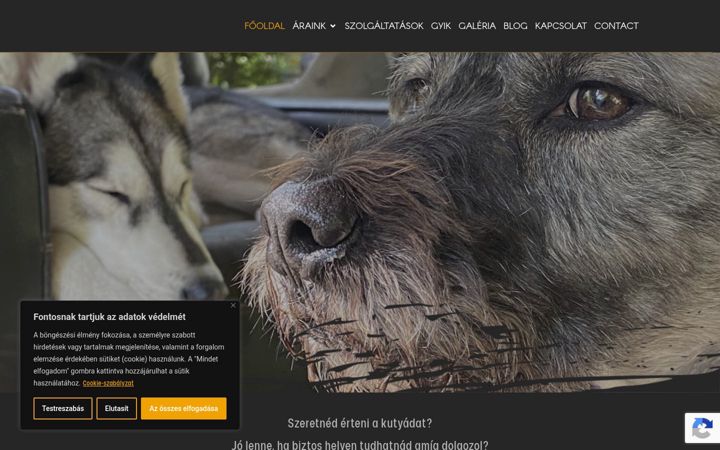 Screenshot of dog3.hu