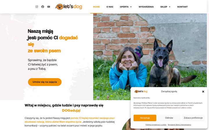 Screenshot ta' dogadajzpsem.pl