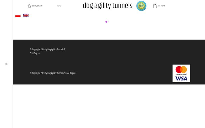 Screenshot of dogagilitytunnels.eu