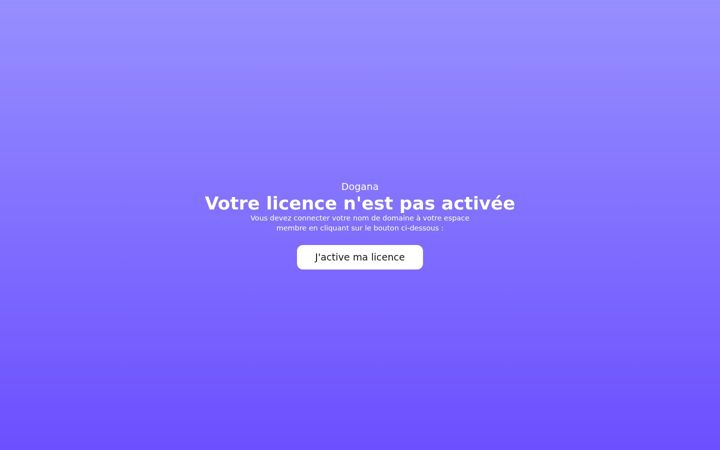 Screenshot of dogana.fr