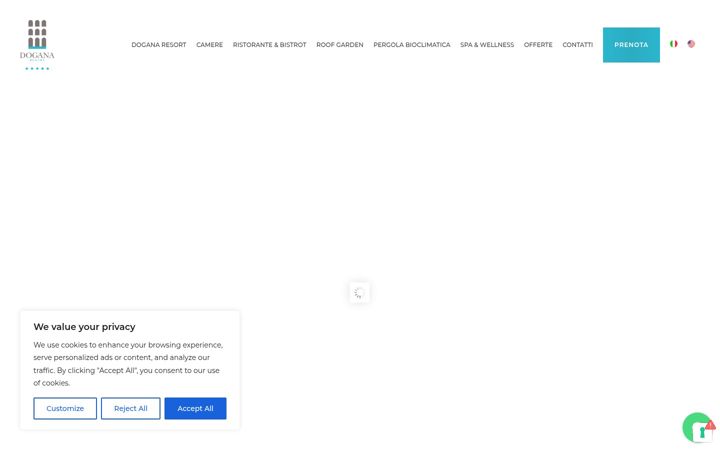 Screenshot of doganaresort.it