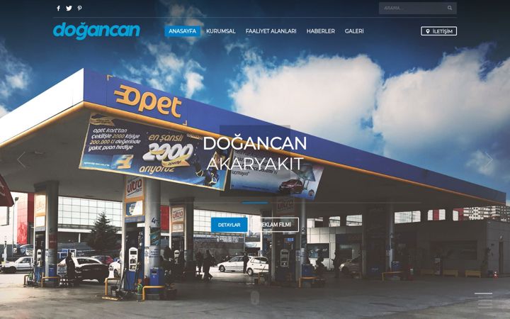 Екранна снимка на dogancanakaryakit.com.tr