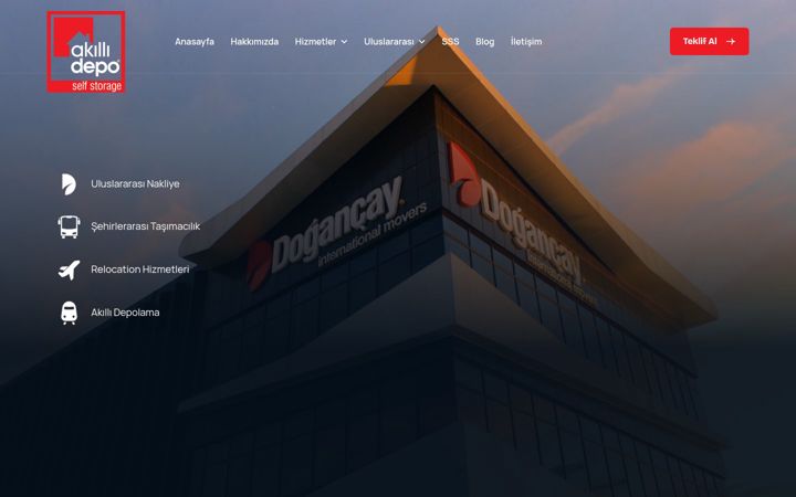 Екранна снимка на dogancay.com.tr