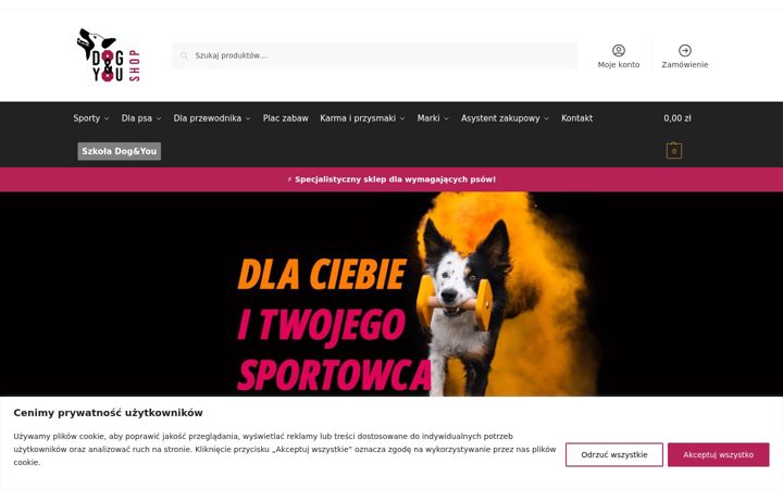 Screenshot ta' dogandyou.shop.pl