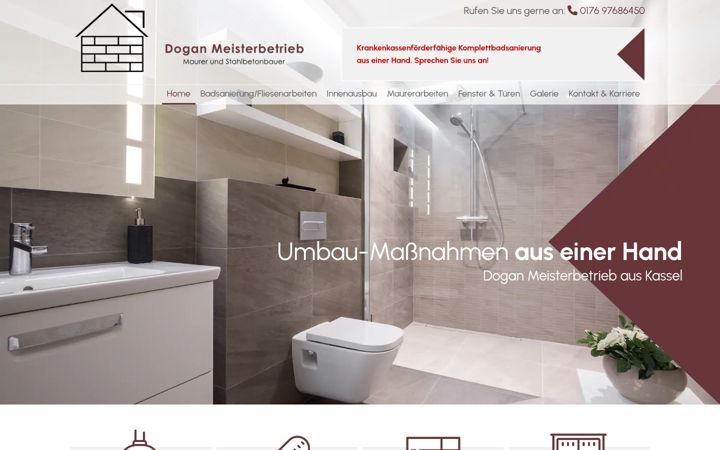 Screenshot of doganmeisterbetrieb.de