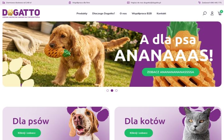 Snimka zaslona za dogatto.pl
