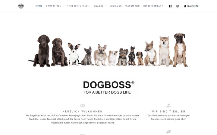 Screenshot von dogboss.de