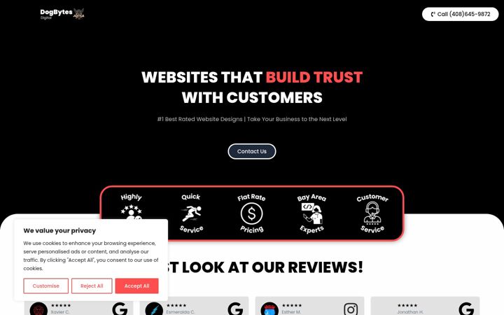 Screenshot of dogbytesdigital.com