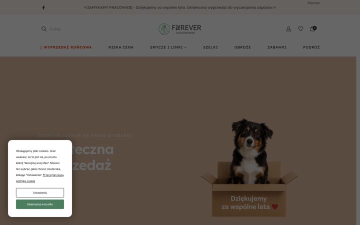 Snimka zaslona za dogcessories.pl