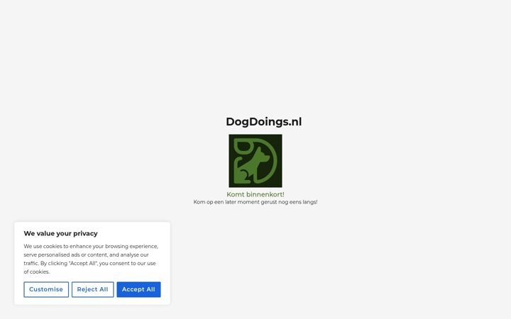 Screenshot of dogdoings.nl