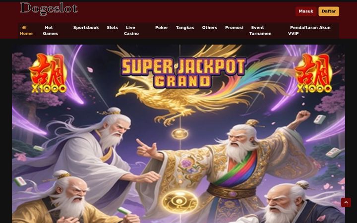 Screenshot of dogeslot.org