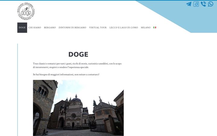 Screenshot of dogetour.com
