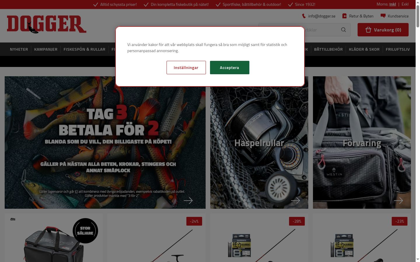 Zrzut ekranu banera zgody wyświetlanego przed jakąkolwiek interakcją