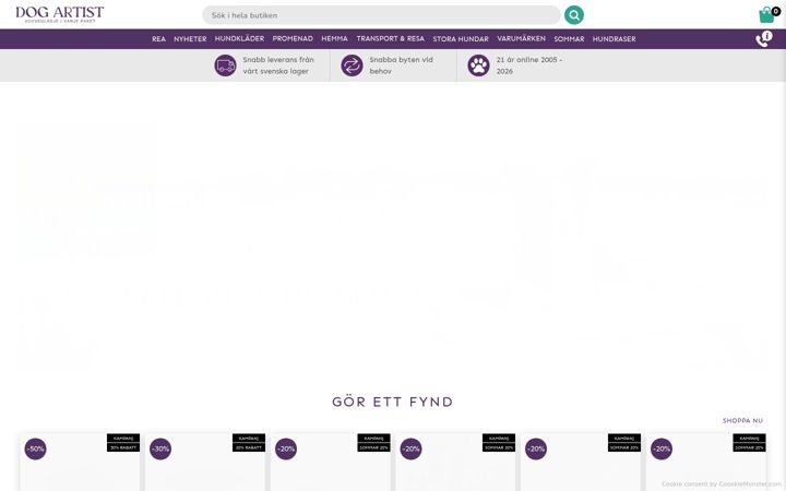 Screenshot of doggie.se