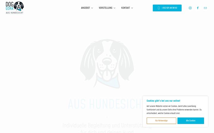 Screenshot of doggora.com