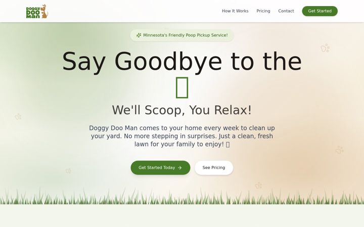 Screenshot of doggydooman.com