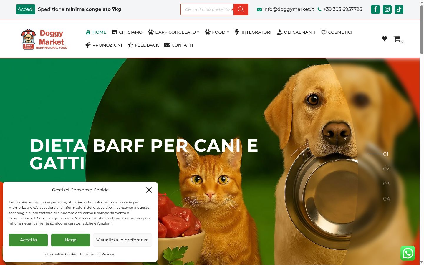 Capture d'écran de la bannière de consentement affichée avant toute interaction