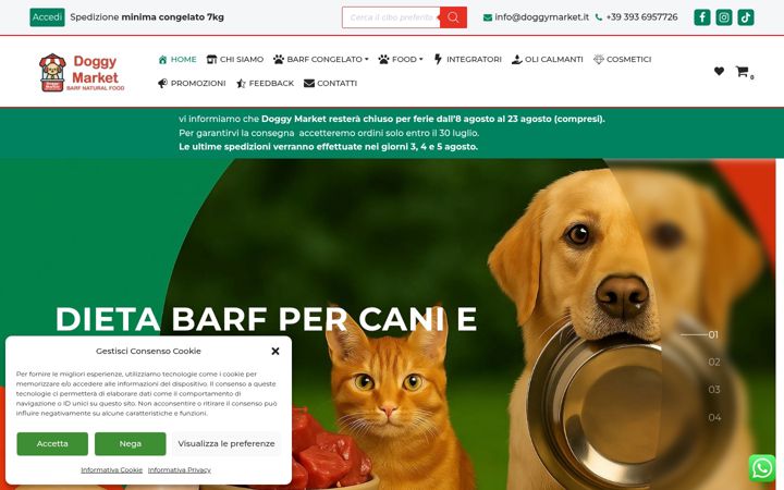 Screenshot of doggymarket.it