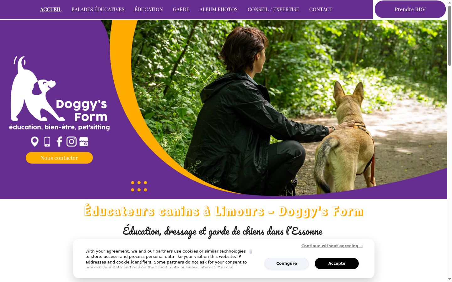 Zrzut ekranu banera zgody wyświetlanego przed jakąkolwiek interakcją