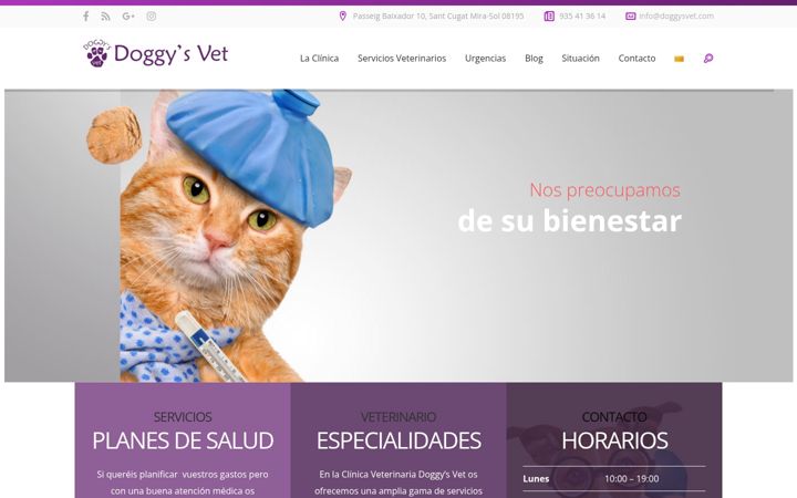 Screenshot of doggysvet.com