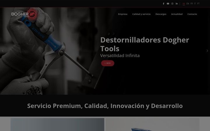 Screenshot of dogher.com