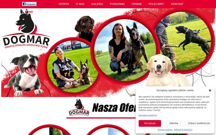 Snimka zaslona za dogmar.pl