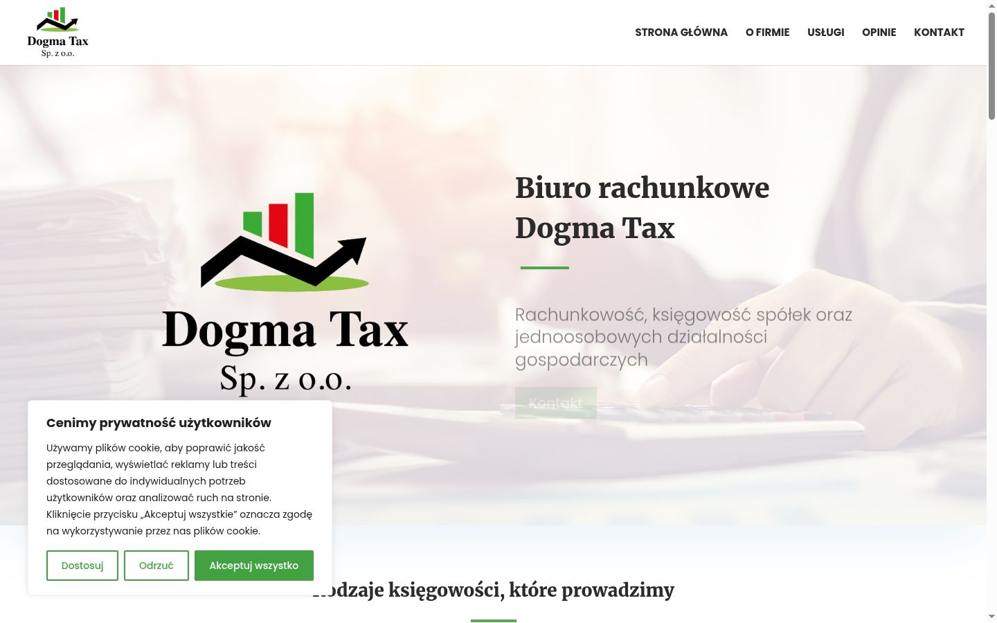 Snimka zaslona bannera za privolu prikazanog prije bilo kakve interakcije