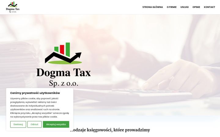 Snimka zaslona za dogmatax.pl