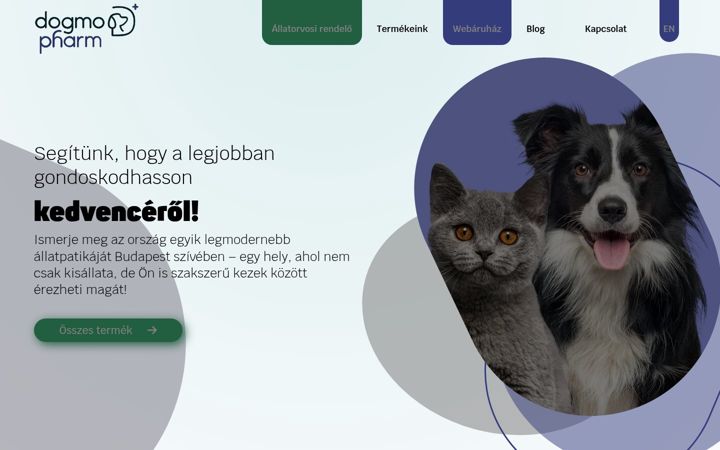 Screenshot of dogmopharm.hu