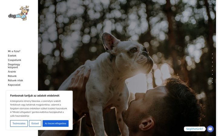 Screenshot of dogology.hu
