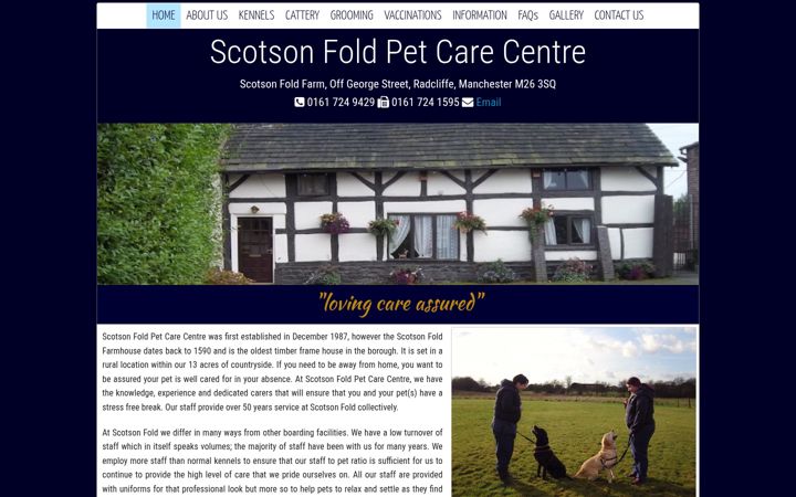 Screenshot of dogotel.co.uk