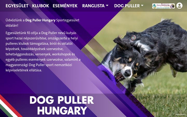 Screenshot of dogpuller.hu