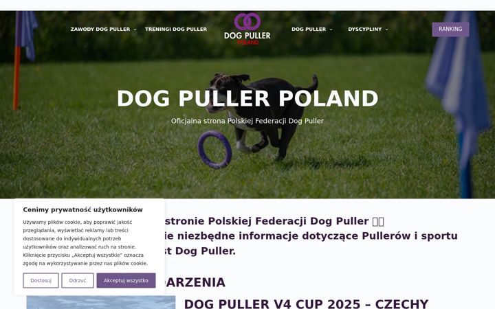 Snimka zaslona za dogpuller.pl