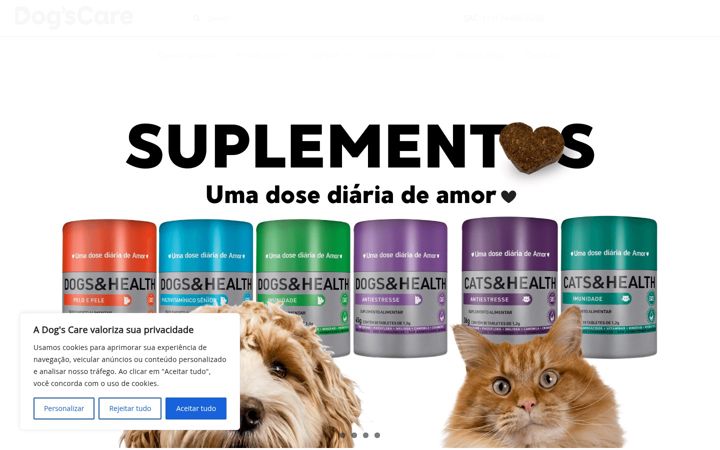 Screenshot of dogscare.com.br