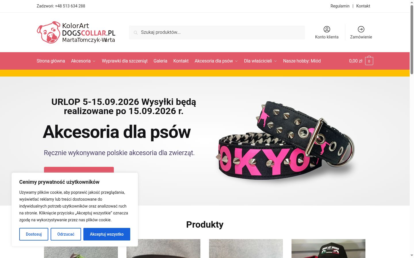 Snimka zaslona bannera za privolu prikazanog prije bilo kakve interakcije