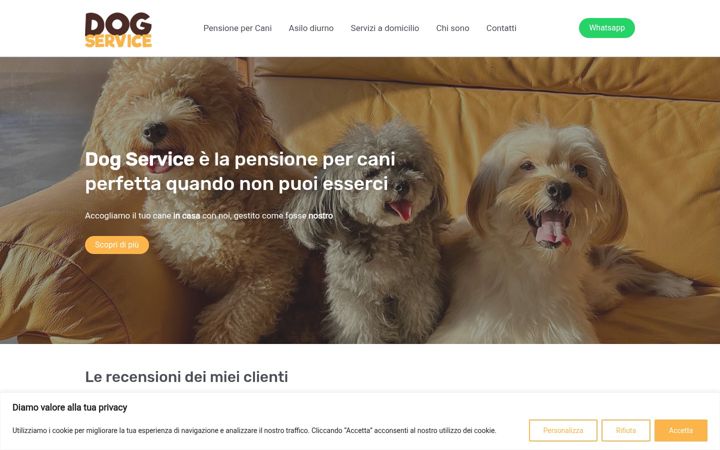 Captura de pantalla de dogservice-sbt.it