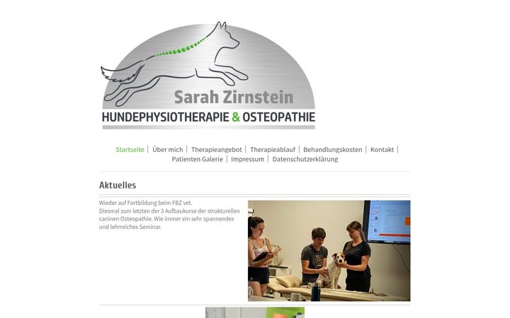 Screenshot of dogsinmotion-bruehl.de