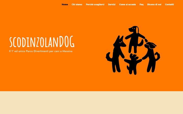 Captura de pantalla de dogsittermessina.it