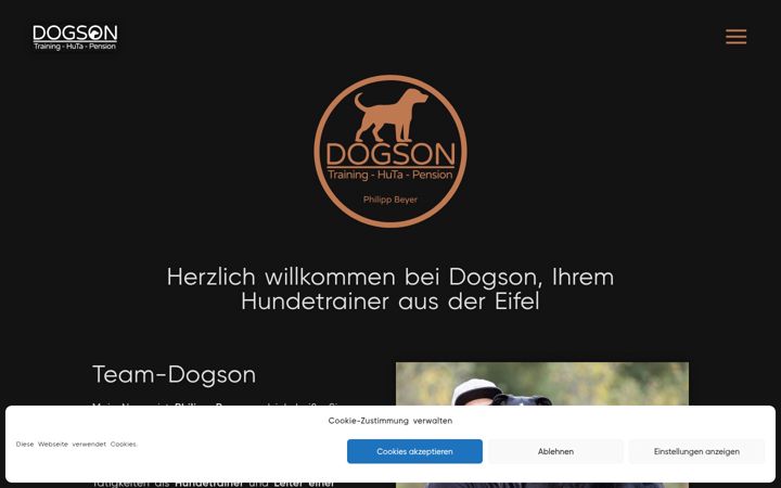 Screenshot of dogson-eifel.de