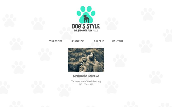 Skærmbillede af dogsstyle-fichtenberg.de