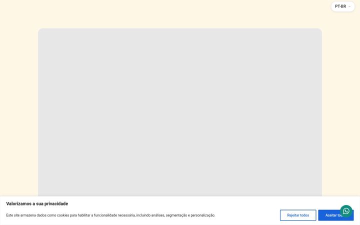 Screenshot of dogstarfoods.com.br