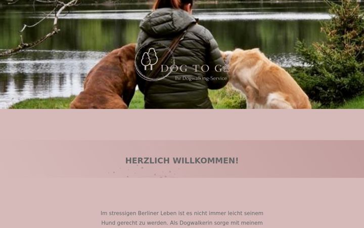 Skærmbillede af dogtogo.de