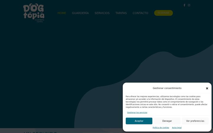 Screenshot of dogtopia.es