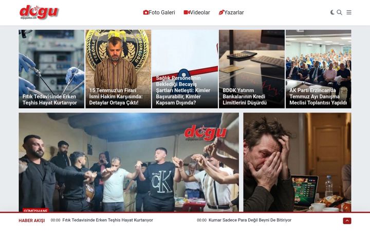 Screenshot of dogugazetesi.com