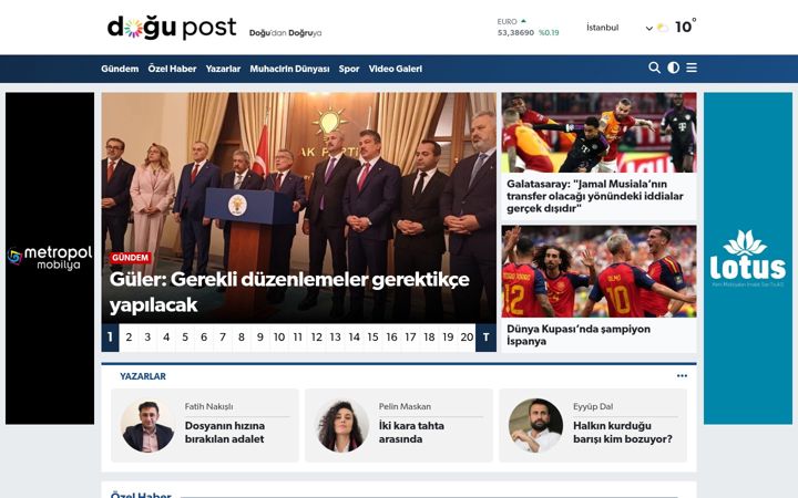 Screenshot of dogupost.com