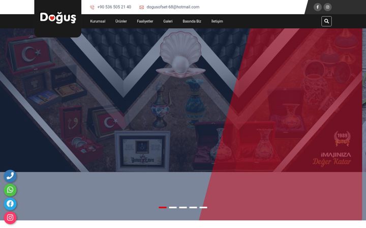 Screenshot of dogushediye.com