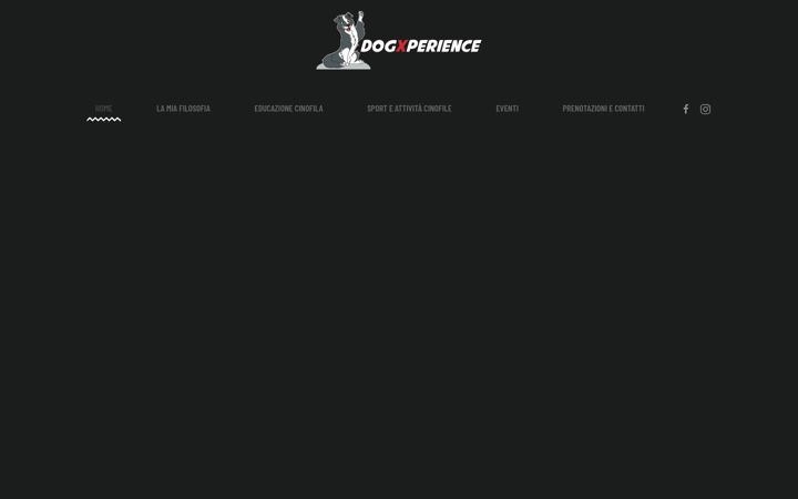 Screenshot of dogxperience.it