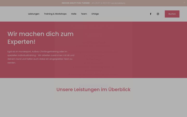 Screenshot of dogxperten.de